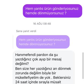 Hatalı Ürün Ve Yüksek Kargo Ücretiyle Mağduriyet Yaşadım