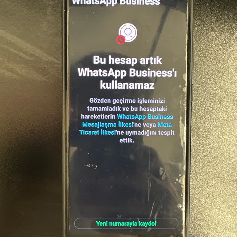 WhatsApp Hesabım Nedensiz Kapatıldı, İşim Aksıyor