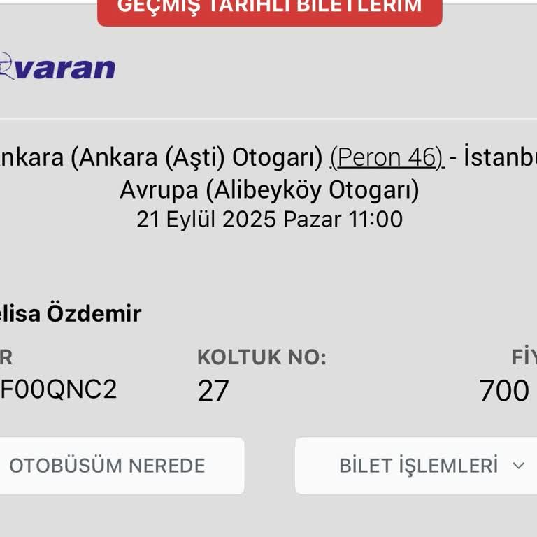 Varan İle Geç Kalkan, Kirli Ve Sorunlu Bir Yolculuk Deneyimi