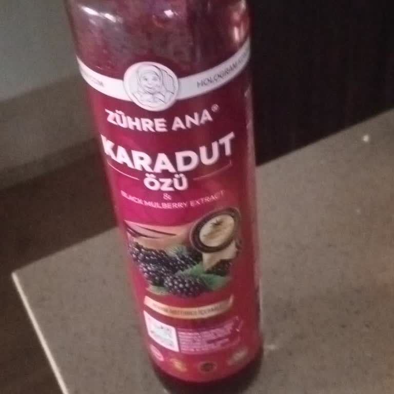 Karadut Özünde Beklentimi Karşılamayan Yoğunluk Ve Tat Sorunu
