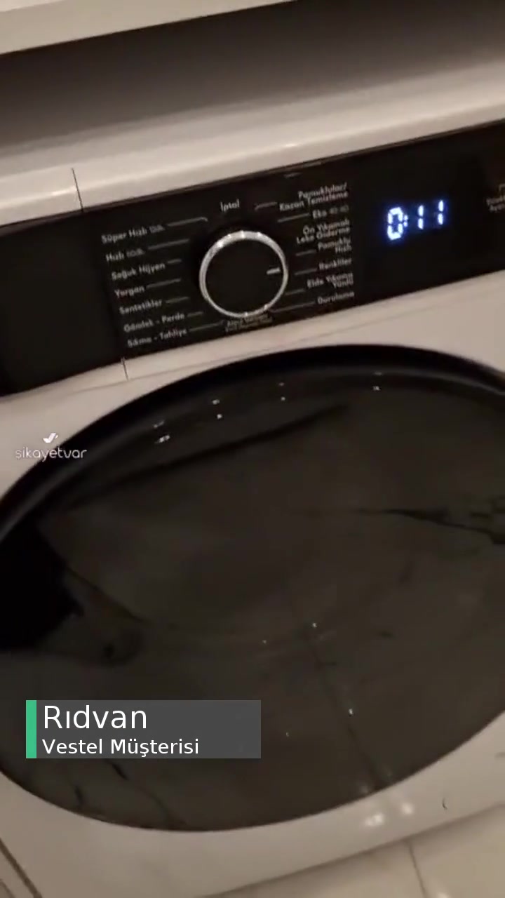 Vestel Çamaşır Makinesi Bozuk videonun kapak resmi
