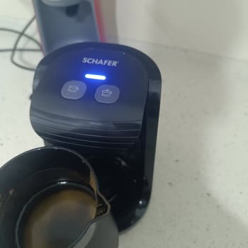 Schafer Keyf-i Kahve Makinesi Sürekli Uyarı Veriyor Ve Çalışmıyor