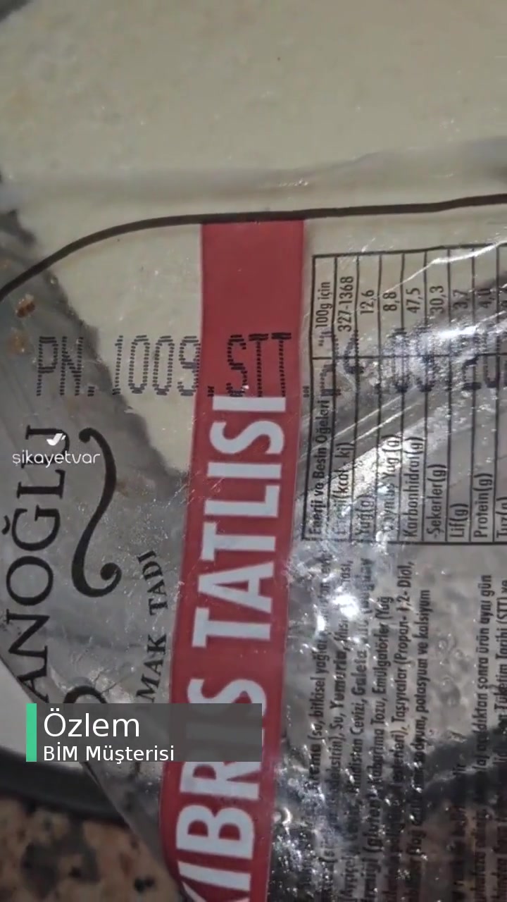 BİM Bozuk Küflenmiş Tatlı videonun kapak resmi