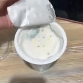 Nilky Markalı Probiyotik Yoğurt Küflü Çıktı