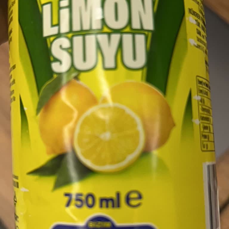Vatan Marka Limon Suyunda Kimyasal Koku Ve Tat Şikayeti