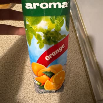 Aroma Portakal Suyunda Kimyasal Tat Ve Kalite Sorunu