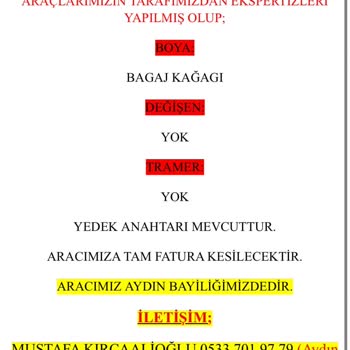 Ekspertiz Sonucunda Ortaya Çıkan Sorunlar Ve Bayi İlgisizliği Nedeniyle Mağduriyet
