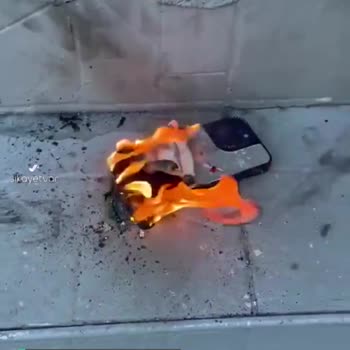 iPhone 14 Pro Max Cebimde Alev Aldı