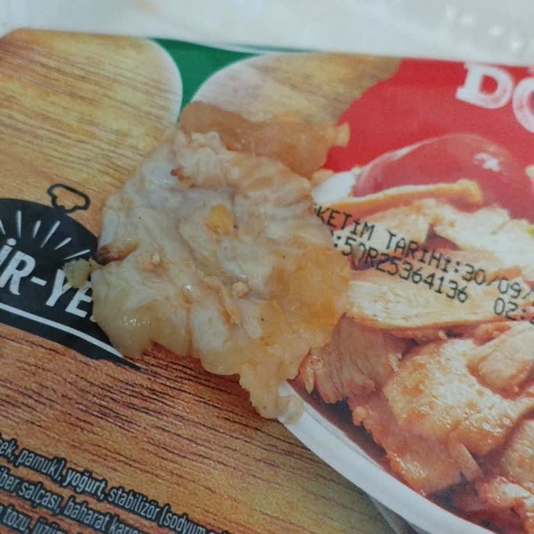 Bgrill'den Aldığım Dönerde Çiğ Ve Kıllı Parça Nedeniyle Boğulma Tehlikesi Yaşadım