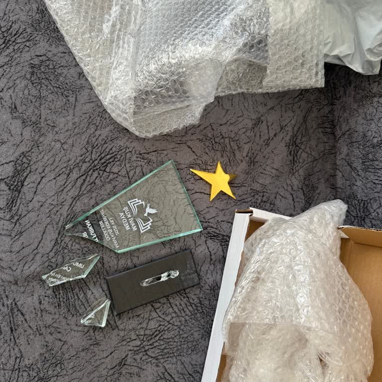 Kargoda Parçalanan Manevi Değeri Yüksek Ödül Nedeniyle Mağduriyet