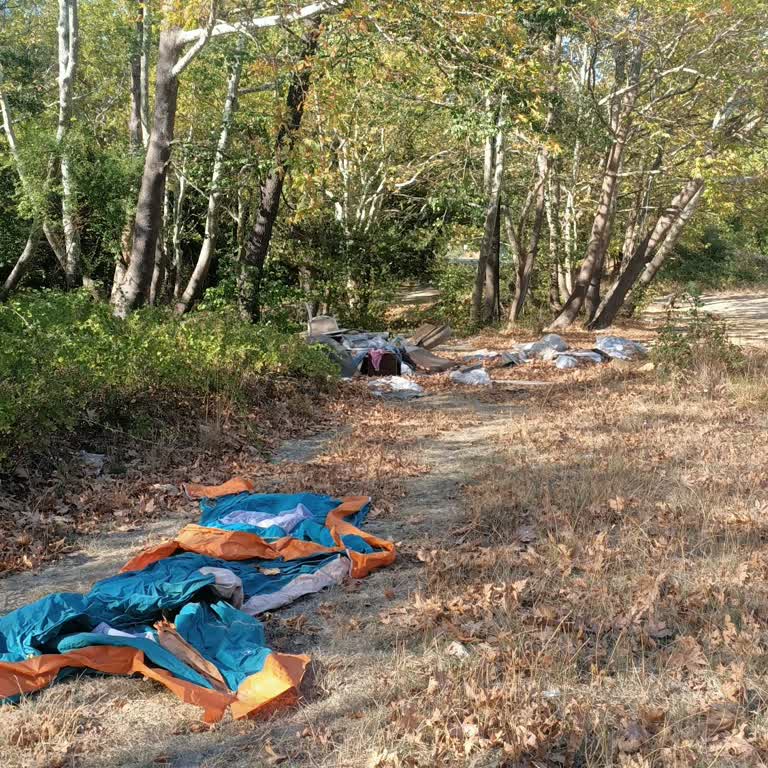 Borçelik Piknik Alanında Çöp Yığını Ve Kuruyan Dere Sorunu