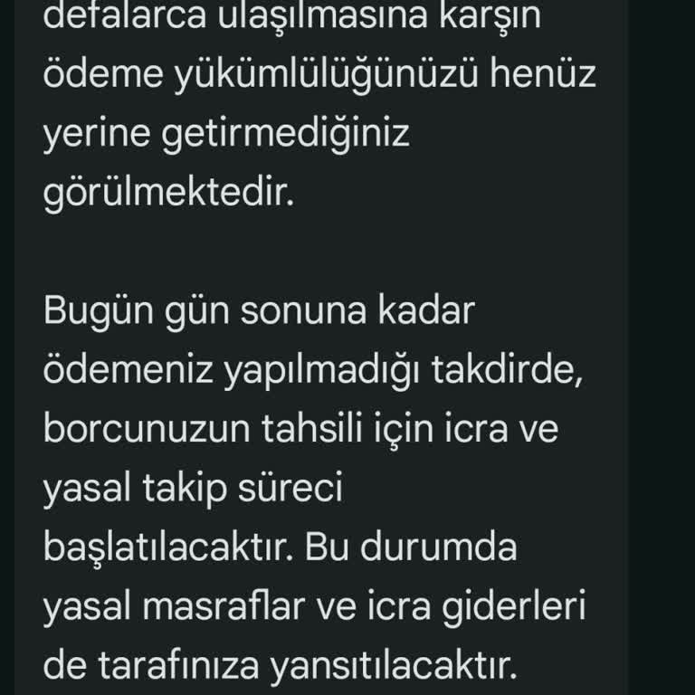 Hizmet Almadan 4000 TL Talebi Ve Tehdit Edici Aramalar