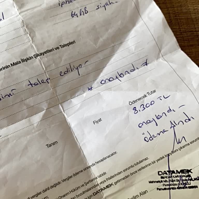 Yetkili Serviste Yapılan Pil Değişimi Sonrası Cihazımda Aşırı Isınma Ve Garanti Dışında Kalma Sorunu