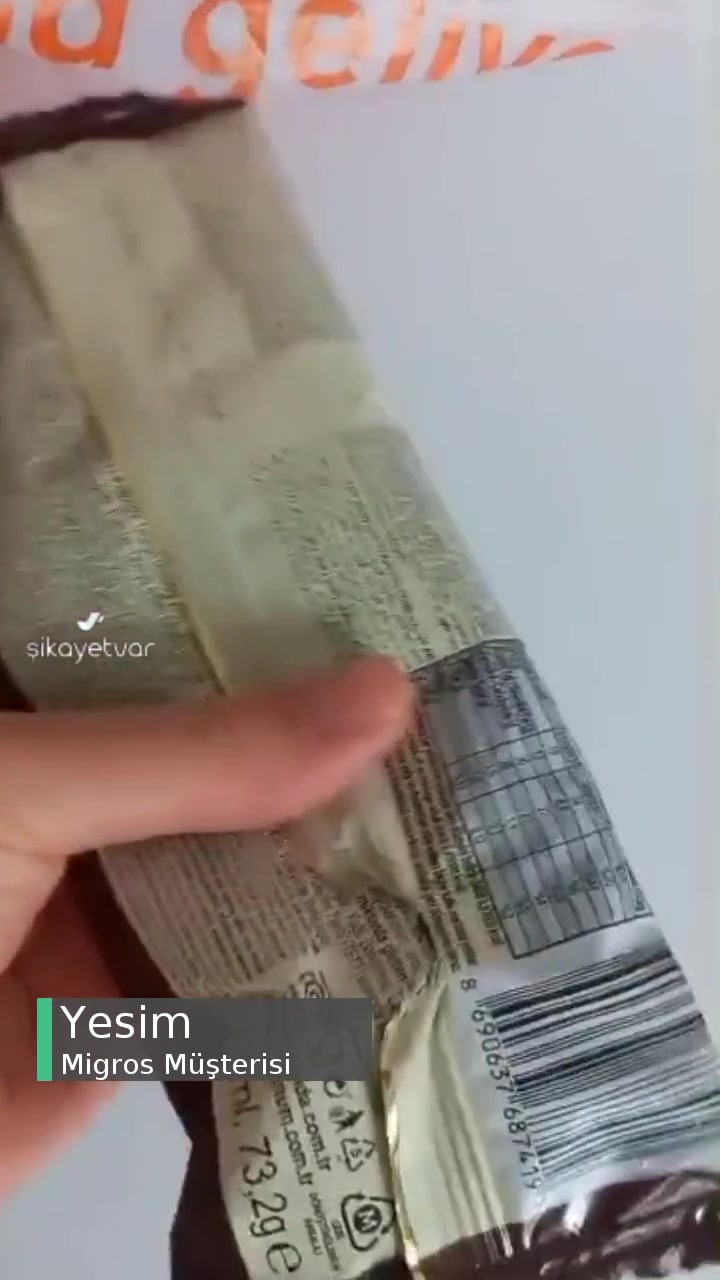 Migros Sanal Market Erimiş Dondurma Teslim Etti ve Çözüm Sunmadı videonun kapak resmi