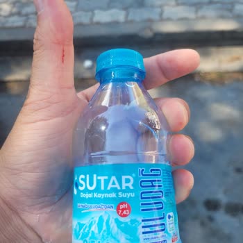 Sutar Doğal Kaynak Suyu Pet Şişe Elim Kesti