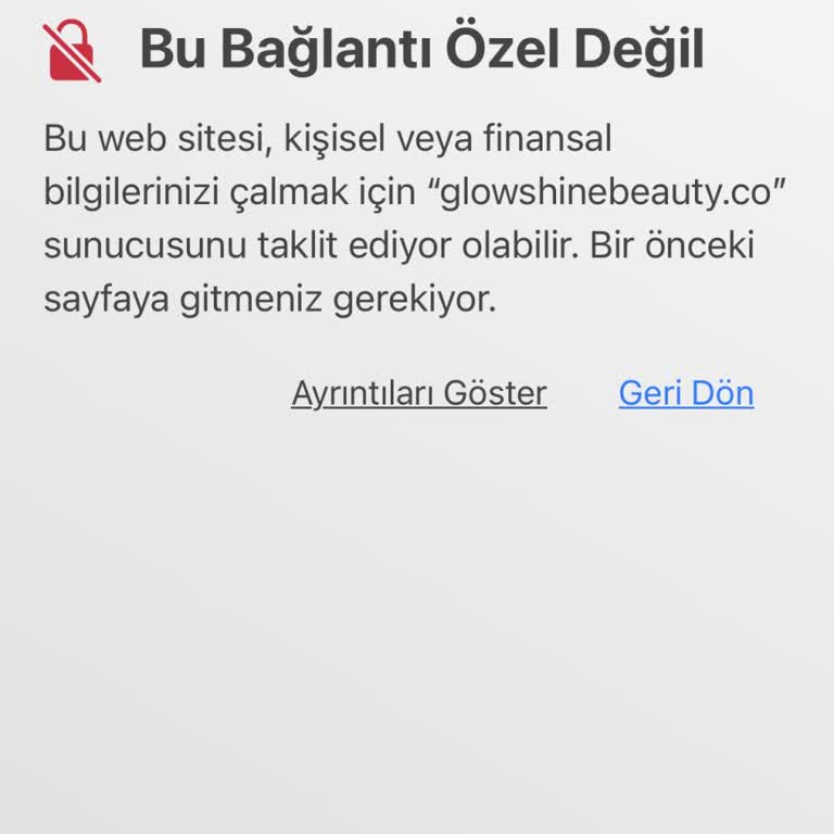 Sipariş Sonrası İletişimsizlik Ve Güvensiz Site Sorunu