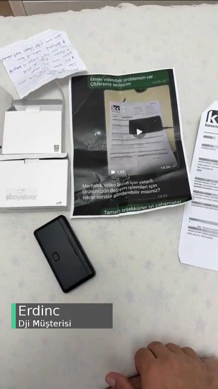 Dji Gönderdiğin Ürünü Servise Sokmadan Geri Gönderdiler videonun kapak resmi