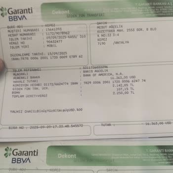 Gerçekleşmeyen Döviz Transferine Rağmen Kesilen Masraf Ve İlgisiz Şube Çalışanları
