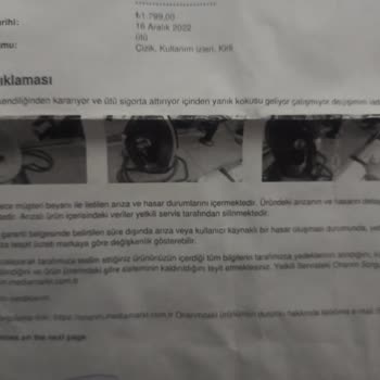 Philips Ütüde Sürekli Arıza Ve Yetersiz Çözüm: Mağduriyetimin Giderilmesini İstiyorum