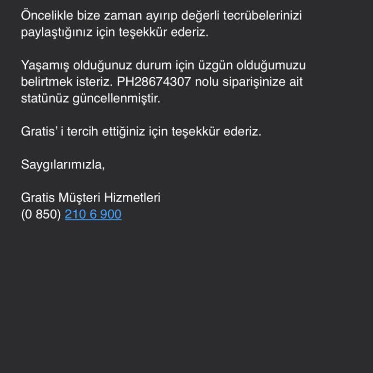 Teslim Edilen Sipariş Uygulamada Kargoda Görünüyor, İade Başlatılamıyor