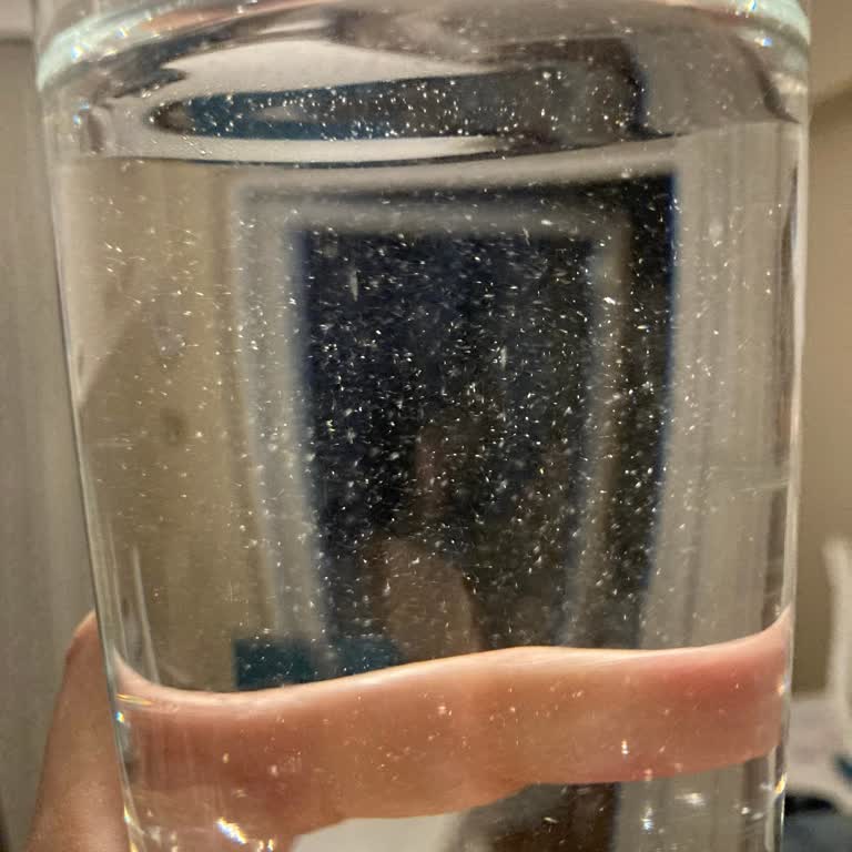 Saka Su Damacanasında Beyaz Toz Ve Tüy Benzeri Partiküller Endişesi