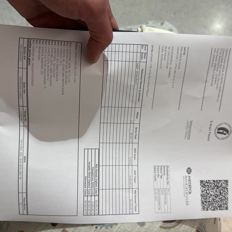 Doğum Sonrası Faturada Şeffaflık Ve Detay Eksikliği