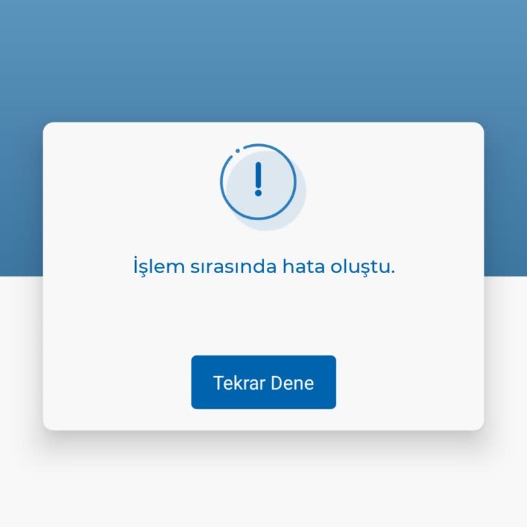 Cayma Talebimi Teknik Hata Nedeniyle Tamamlayamıyorum