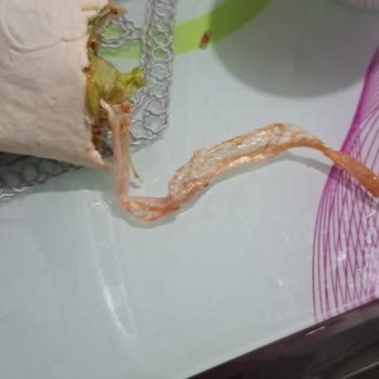 Dürümden Poşet Parçası Çıktı, Hijyen Sorunu Yaşadım