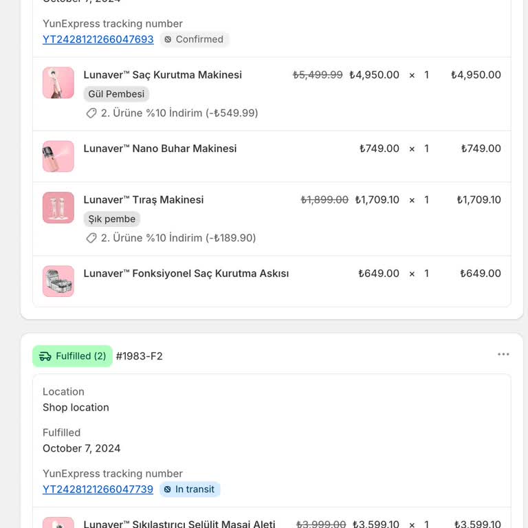 Siparişlerim Teslim Edilmedi Para İadesi Yapılmadı
