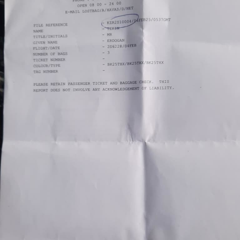 I Face Lost Baggage And No Response From Southwind Airlines After Antalya Flight