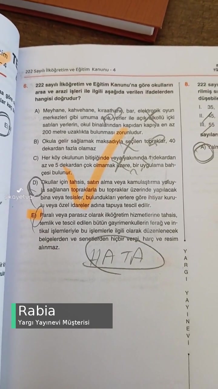 Yargı Yayınevi Hatalı Soru - Cevaplar videonun kapak resmi