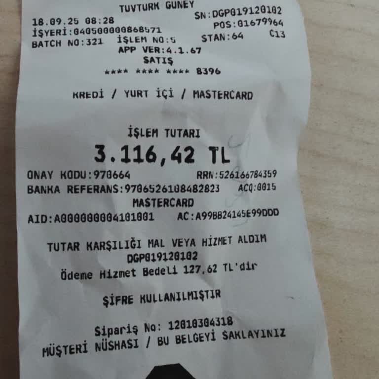Kredi Kartı Ödemesinde Fazla Alınan Hizmet Bedelinin İadesini İstiyorum