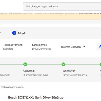 Kargoya Verilmeyen Ürün Ve Sahte Gönderi Numarası Mağduriyeti