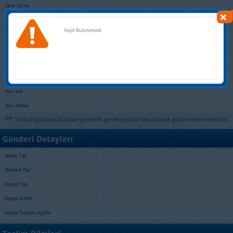 Yurtiçi Kargo Kargom Bugün Yola Çıktı ve Durumunu Göremiyorum