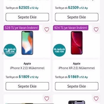 Vodafone Yanımda Sepete Eklenecek Maksimum Cihaz Hatası