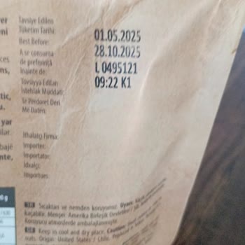 Taze Olmayan Ceviz Ürünü Ve Hayal Kırıklığı