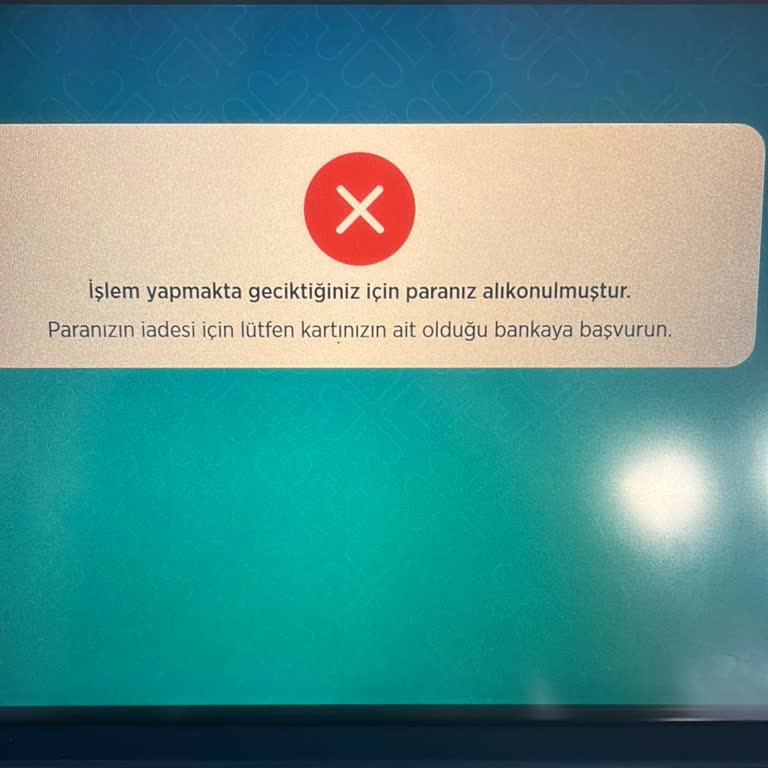 ATM Paramı Alıkoydu Bankalar Çözüm Sunmuyor