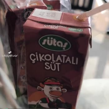 Sütaş Çikolatalı Sütler 180 Ml Bozuk Çıkıyor