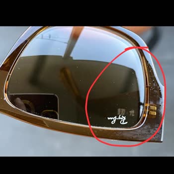 Satın Aldığım Rayban Gözlükte 8 Gün İçinde Leke Sorunu Ve Yetersiz Destek