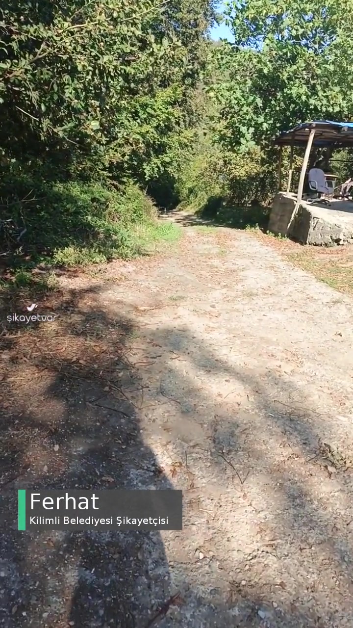 Kilimli Belediyesi Yolların Yapılmasını İstiyorum videonun kapak resmi