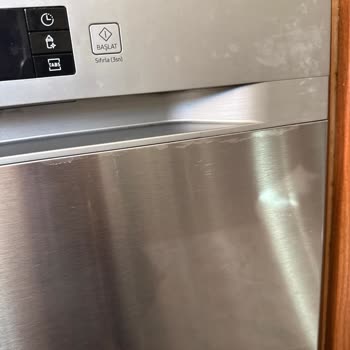 Bulaşık Makinesi Temizleyicisi Makinemin Boyasını Söküp Zarar Verdi!