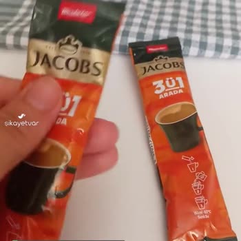 Jacobs Kahve Boş Paket