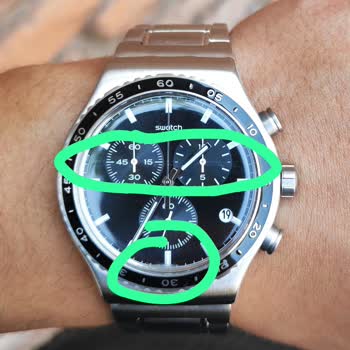 Sıfır Saat Çizikli Geldi, Cam Değişimi Yapılmıyor!