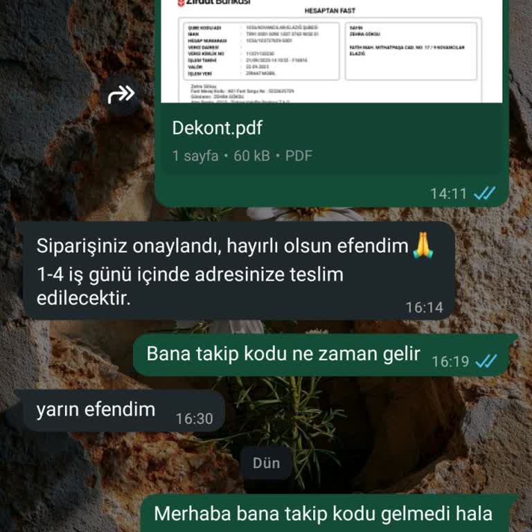 Sipariş Sonrası İletişim Eksikliği Ve Ürün Gönderilmemesi
