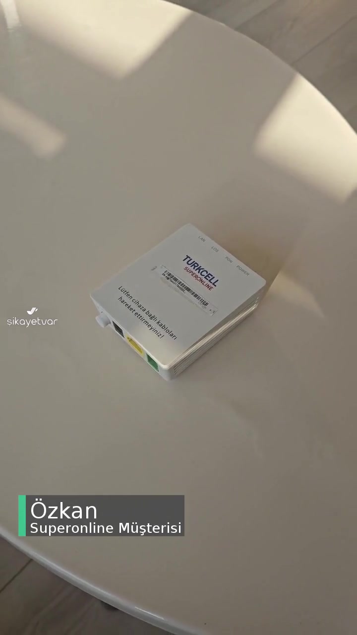 Superonline Ont Cihazı Bozuk Deyip 1200 Tl İstiyor videonun kapak resmi