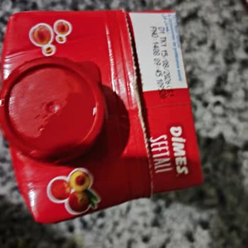 Dimes Şeftali Meyve Suyunda Yabancı Madde Şoku