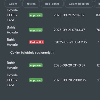 Bahiscom'da Çekim Talebim Gerekçesiz Reddedildi, Bakiyem Silindi