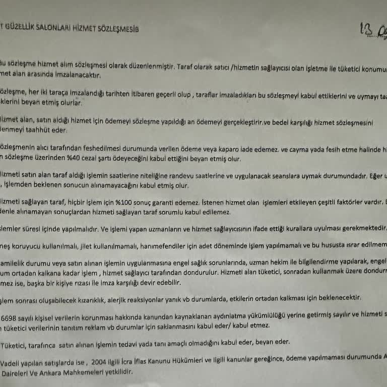 Hizmet Almadan Ücret İadesi Yapılmıyor: Mağduriyet Yaşıyorum