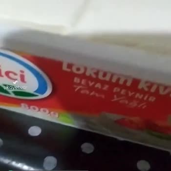 Ekici Lokum Kıvamında Peynir Sert Peynir Çıktı