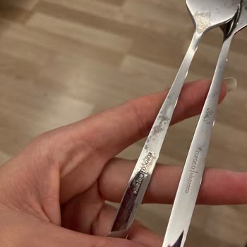 Karaca Çatal Kaşık Setinde Erken Paslanma Ve Küflenme Şoku